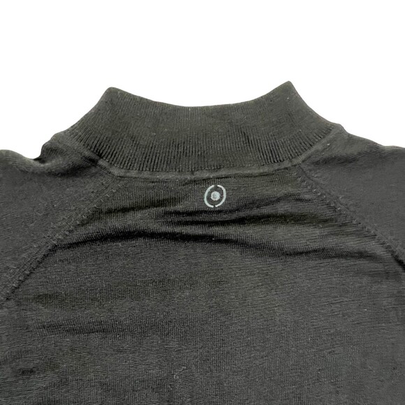 Ping Men's Black 100% Merino Wool Sensorwarm 1/4 Zip Sweater Jumper Golf Sz M - Picture 10 of 14
